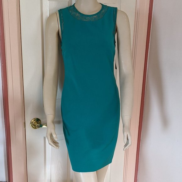 zara emerald green dress